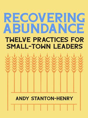 cover image of Recovering Abundance